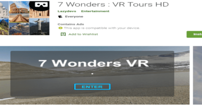 virtual reality site